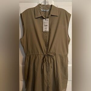 ‼️SOLD OUT ‼️NWT ZARA Top/Shirt Dress Lightweight Oversize XS, S, MED